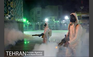 ضد عفونی بازارچه تجریش و حرم امام زاده صالح (ع) 9