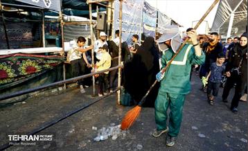 خدمات شهرداری تهران در مرز مهران 9