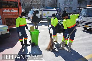 خدمات رسانی شهرداری تهران در راهپیمایی 22 بهمن 14