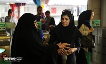 بازدید سخنگوی شهرداری تهران از مترو تهران 22