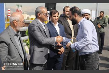 افتتاح دسترسی بزرگراه شهید سلیمانی به بزرگراه شهید یاسینی 8