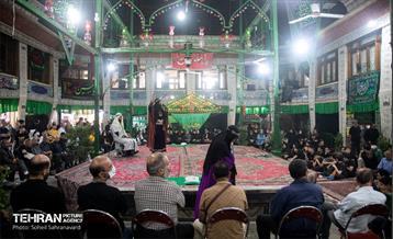 تعزیه در تکیه بزرگ تجریش 5