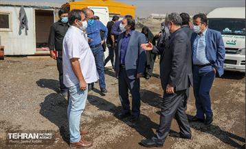 بازدید اعضای شورای شهر از پروژه های سازمان مدیریت پسماند 12