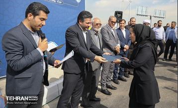 افتتاح دسترسی بزرگراه شهید سلیمانی به بزرگراه شهید یاسینی 9