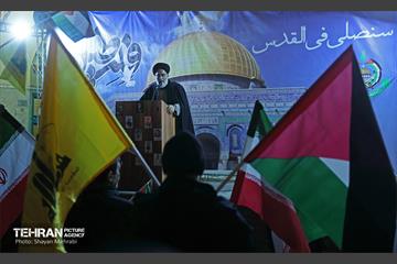جشن پیروزی مقاوت در میدان فلسطین 1