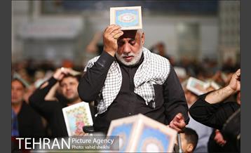 مراسم احیای شب بیست‌ویکم ماه مبارک رمضان در مصلی تهران 32