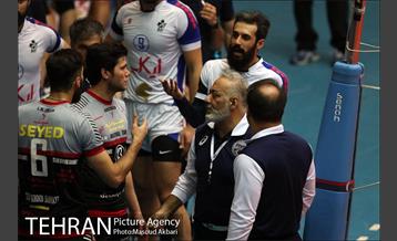 دیدار بانک سرمایه و پیکان در لیگ برتر والیبال 5