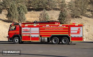 رونمایی از تجهیزات جدید سازمان آتش نشانی تهران  23