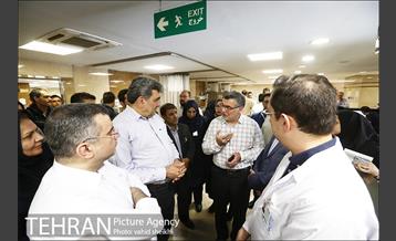 بازدید شهردار تهران از بیمارستان سینا  10
