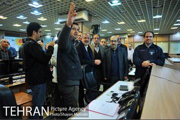 بازدید احمد مسجد جامعی از مراکز مرتبط با زلزله تهران 7