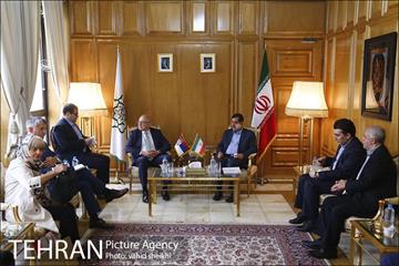 دیدار سرپرست شهرداری تهران با وزیر فرهنگ و رسانه های جمهوری صربستان 2