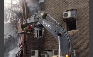 دومین روز عملیات امداد و نجات حادثه پلاسکو-2 14