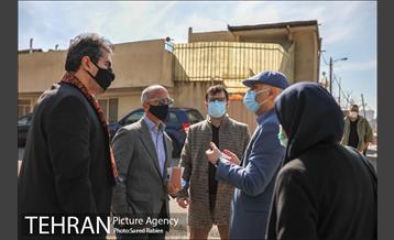 بازدید نمایندگان سازمان ملل از دره فرحزاد و محله اسلام آباد 32