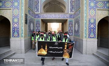 آیین اعزام خادم الحسین(ع) شهرداری تهران به مراسم اربعین حسینی 2