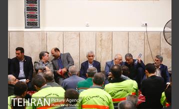 مراسم اعزام کاروان خادم الحسین (ع) شهرداری تهران به عتبات عالیات با حضور شهردار تهران 42