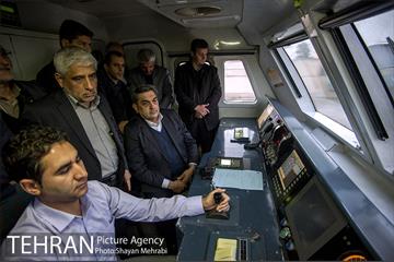 بازدید شهردار تهران از مترو خط 5 7