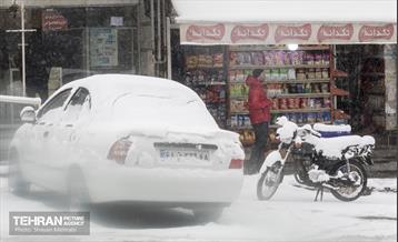 بارش برف زمستانی در تهران 35