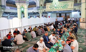 ضیافت افطاری در حرم عبدالعظیم حسنی(ع) 27