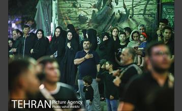 دسته های عزاداری محرم در محله امام زاده حسن  14