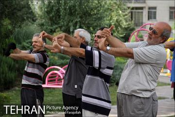 ورزش و نشاط صبحگاهی در بوستان های تهران‎ 9