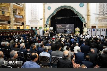 مراسم ختم مادر شهیدان مظفر