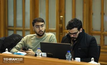 نشست خبری رئیس کمیسیون برنامه و بودجه شورای اسلامی شهر تهران 8