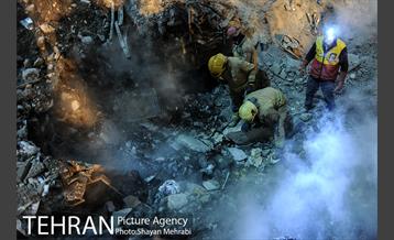 هفتمین روز آواربرداری ساختمان پلاسکو-3 15