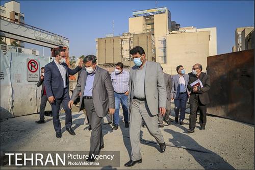 بازدید عضو شورای اسلامی شهر تهران از پروژه های منطقه 11