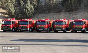 رونمایی از تجهیزات جدید سازمان آتش نشانی تهران  22