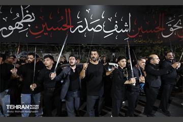 عزاداری شب تاسوعای حسینی در میدان منیریه 10