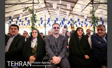 آئین کاشت نهال در بوستان جنگلی سرخه حصار 3