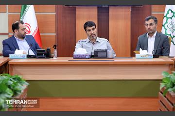 حضور رئیس کمیسیون شهرسازی شورای شهر تهران در منطقه ۱۷  2