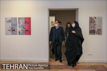 بازدید مدیران شهری و اعضای شورای شهر تهران از نمایشگاه تهران از منظر هنرمندان-2 29