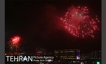 مراسم نورافشانی در شب عید غدیر 4