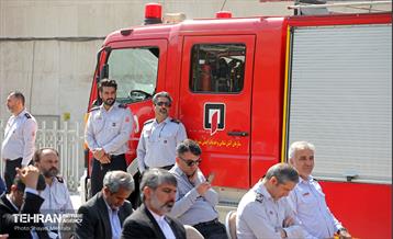 آیین کلنگ‌زنی ایستگاه آتش‌نشانی 5