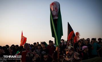 کاروان نمادین اسرای کربلا در مسیر طویریج  8