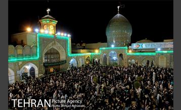 مراسم احیای شب بیست وسوم ماه رمضان درحرم حضرت عبدالظیم حسنی(ع) 32