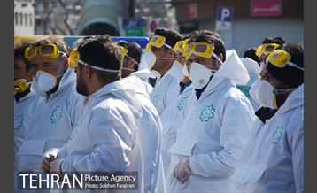 ضدعفونی و پاکسازی بازار تجریش-2 7