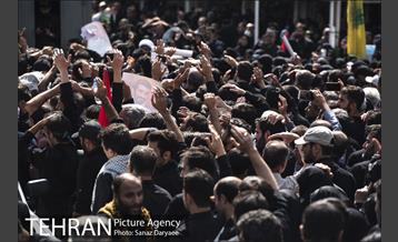 تشییع پیکر مطهر شهید محسن حججی 32