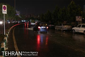 شب بارانی تهران 24