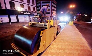 عملیات آسفالت ریزی در منطقه 5 23