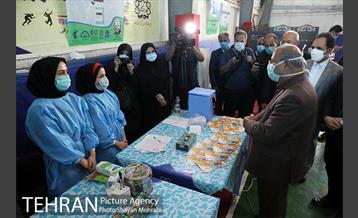افتتاح و بهره برداری از مرکز واکسیناسیون تجمیعی منطقه ۱۲