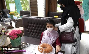 "کیک پزون نذری" در بوستان آب و آتش 1