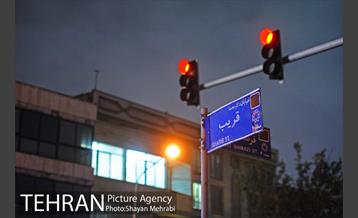 بارش شدید باران و تگرگ در تهران 39