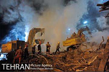 هفتمین روز آواربرداری ساختمان پلاسکو-1 26