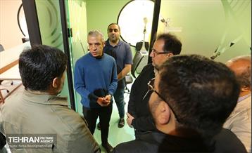 بازدید عضو شورای شهر تهران از اراضی عباس آباد  5