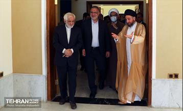 دیدار علیرضا زاکانی با سید عمار حکیم