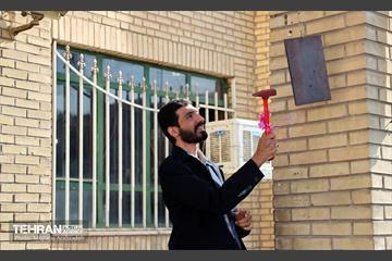 آیین نواختن زنگ بازگشایی مدرسه علامه حلی 9