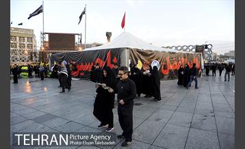 راهپیمایی جاماندگان اربعین حسینی در تهران 3