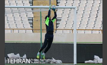 تمرین تیم فوتبال استقلال